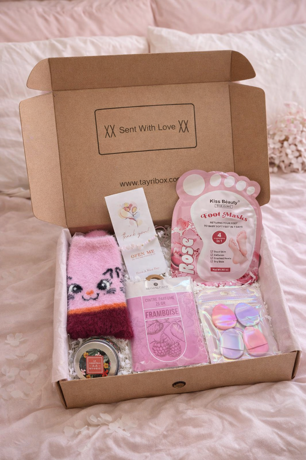 Une box pleine d’amour, prête à être offerte