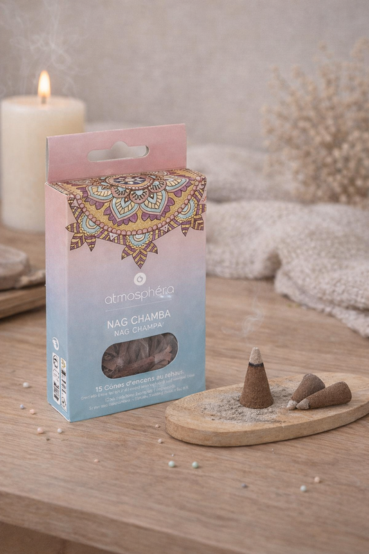 Cônes d’encens Nag Champa
